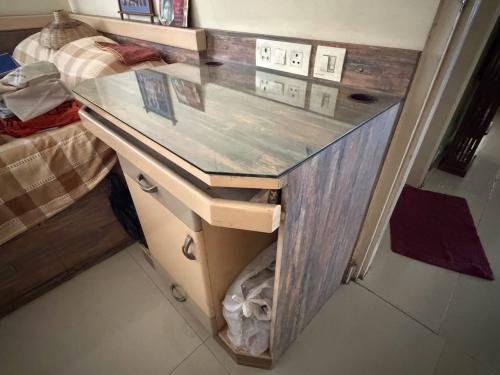 Selling computer table and storage cabinet cum seater