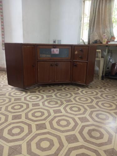 Corner Table with Storage 